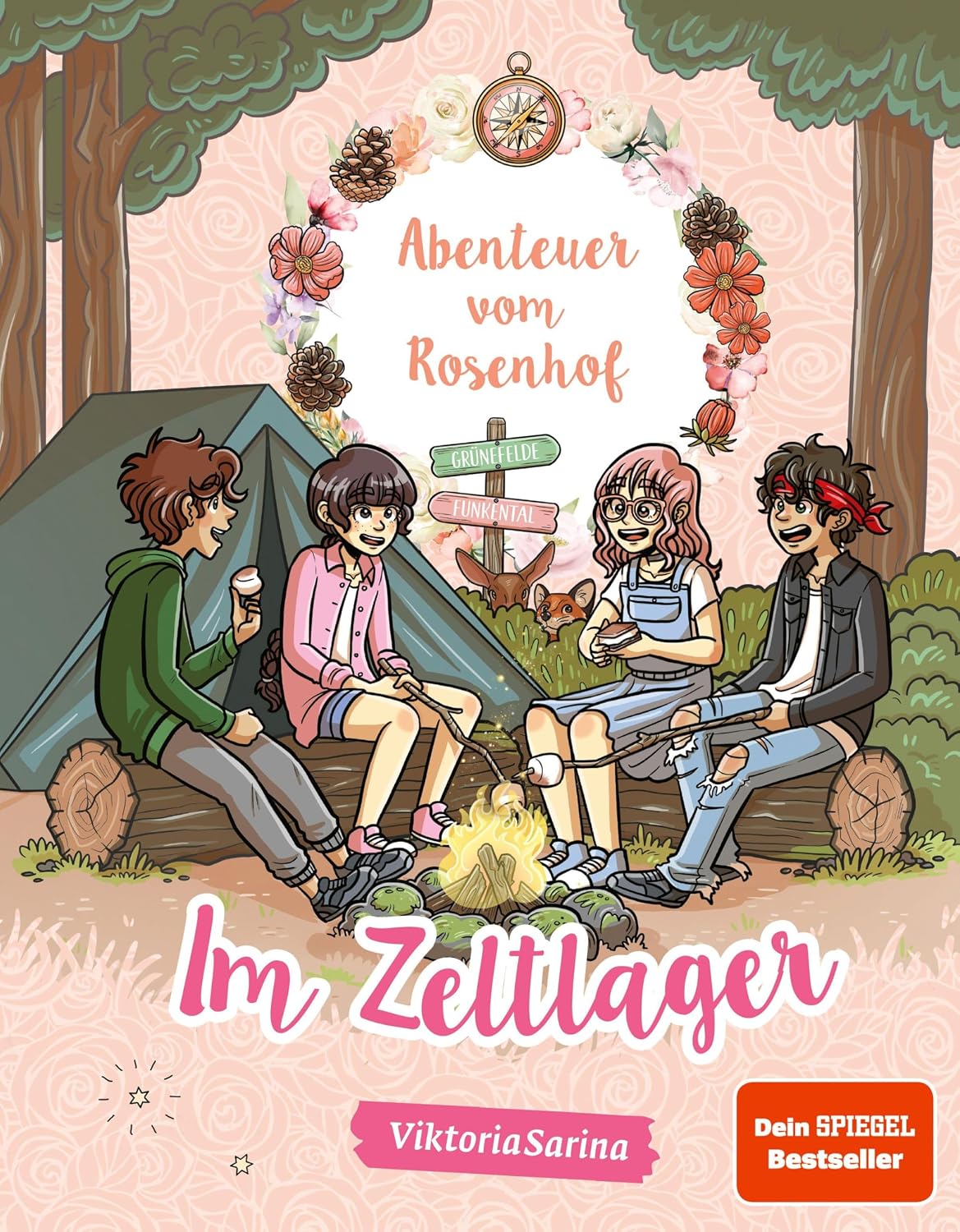 Buch Abenteuer vom Rosenhof - Im Zeltlager