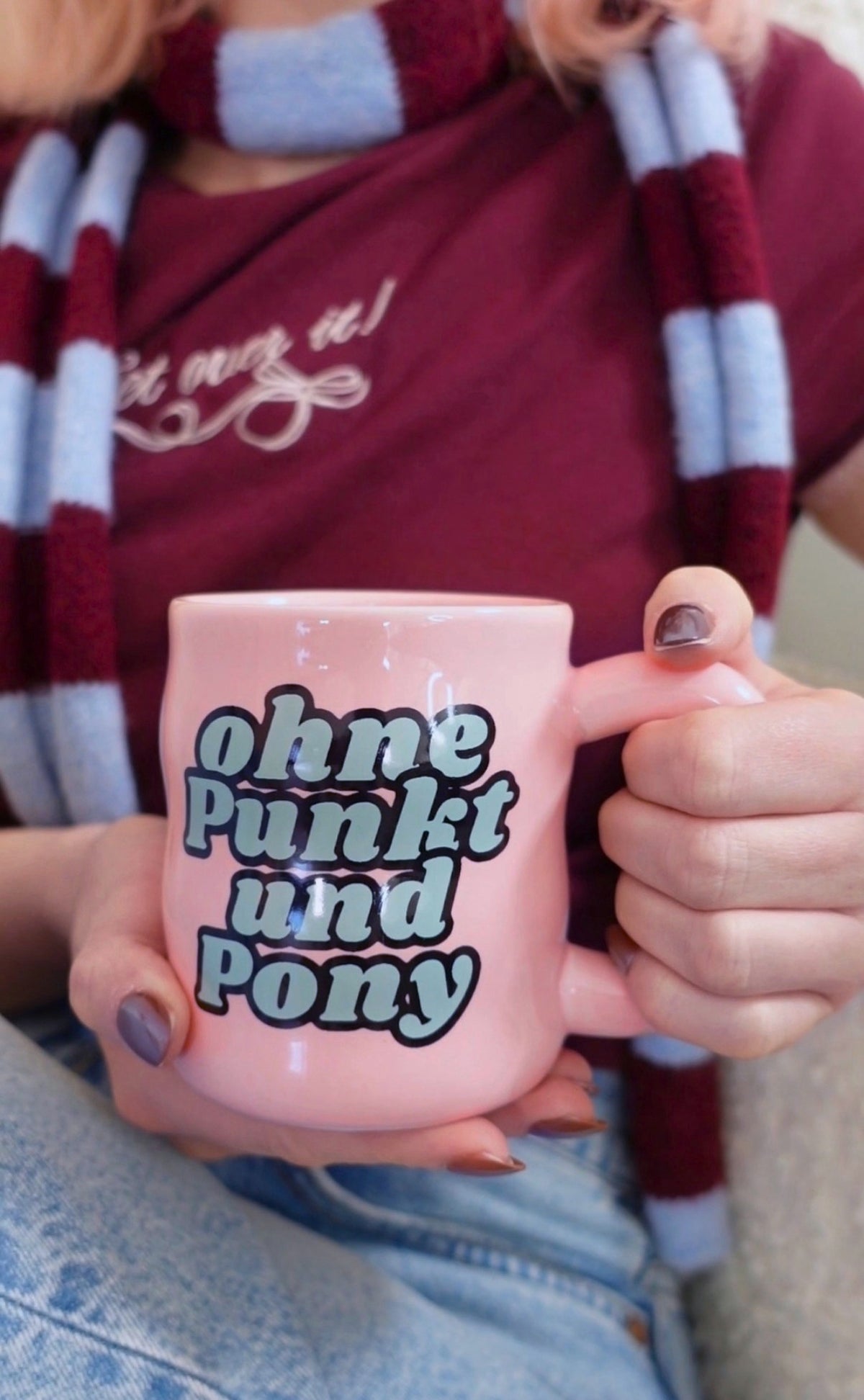 Tasse "Ohne Punkt und Pony"